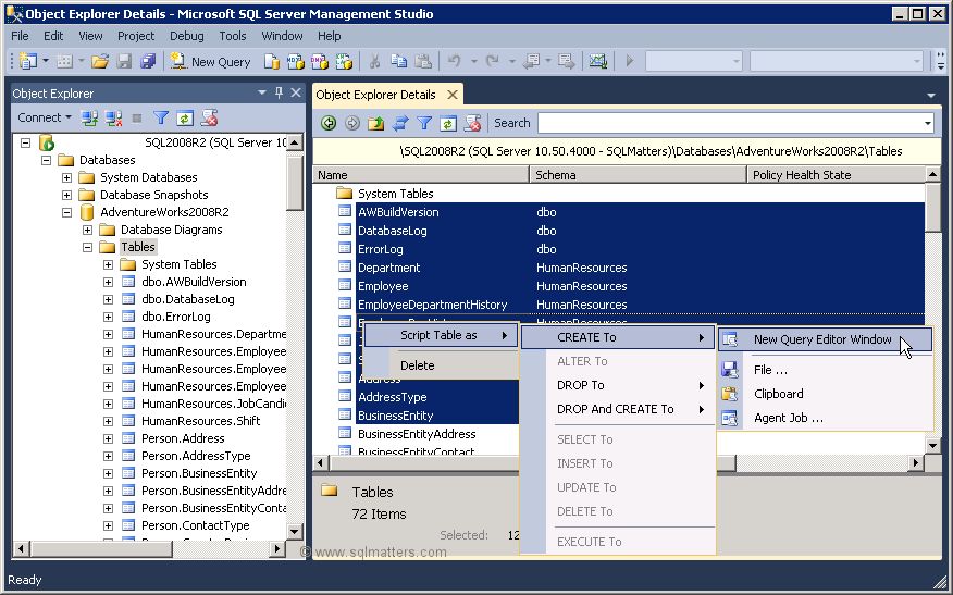 Top 10 SQL Server Management Studio (SSMS) Tips and Tricks - SQLMatters